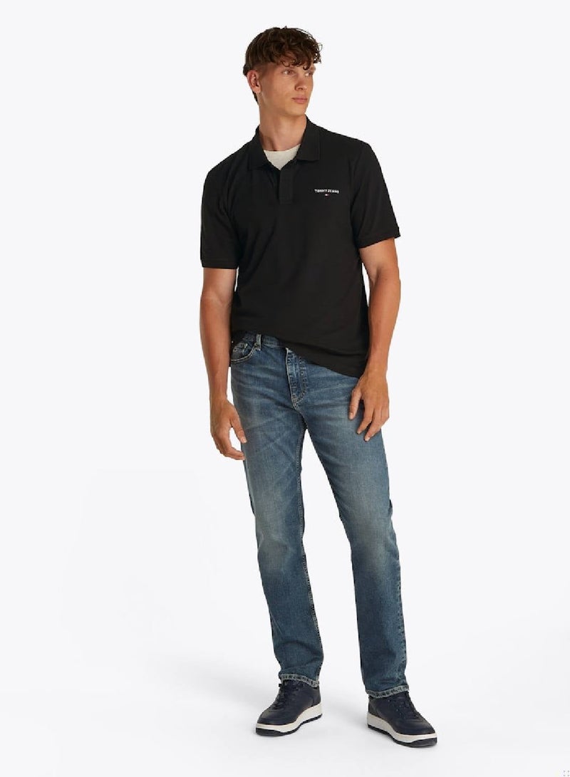 TOMMY JEANS Regular Fit Short Sleeve Polo - Image 3